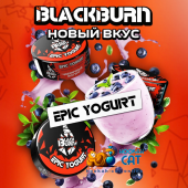 Табак Black Burn Epic Yogurt (Черничный Йогурт) 25г Акцизный